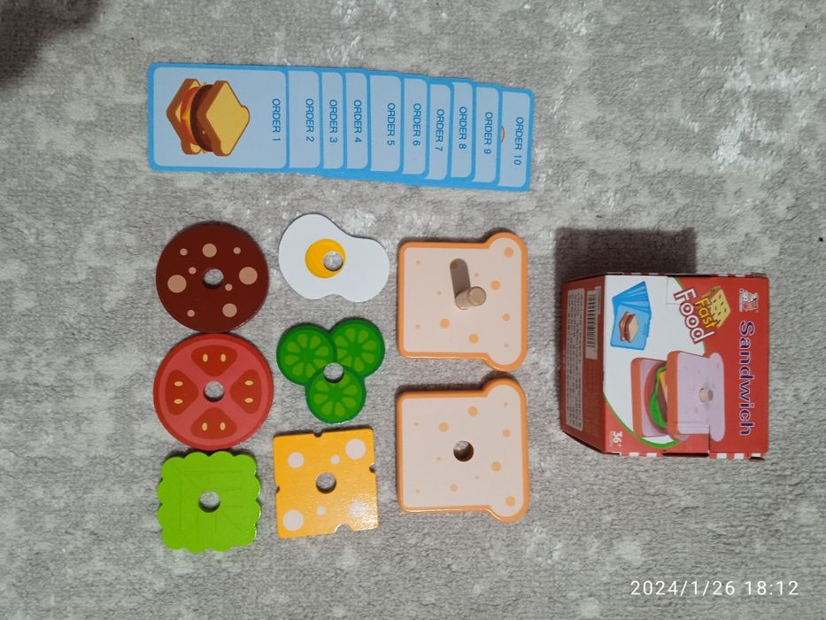 Приготовь сэндвич - пирамидка