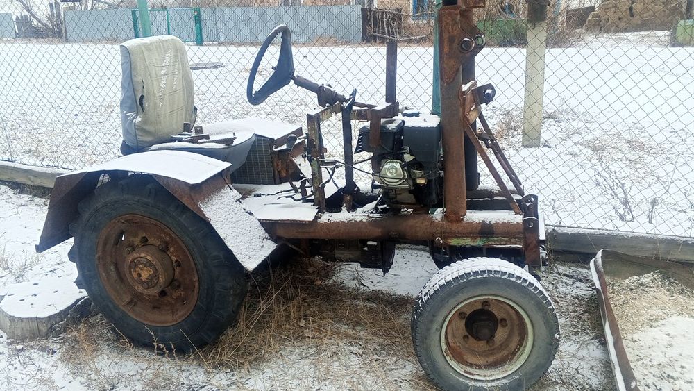 Самодельный трактор