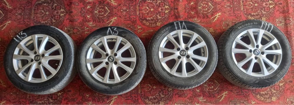 Титановые диски с резиной