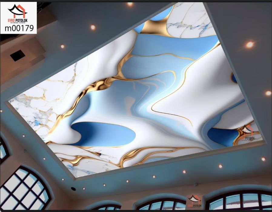 натяжной паталок фото обой хизмати