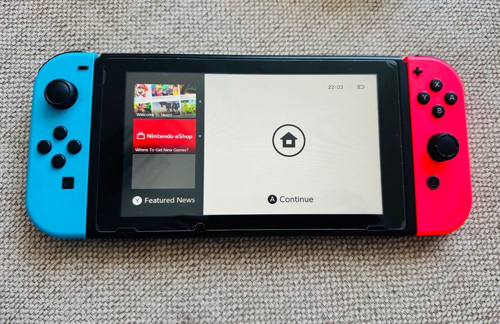 Nintendo Switch пълен комплект