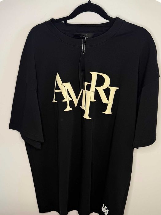 Clothes AMIRI tricou AMIRI Black marimea L