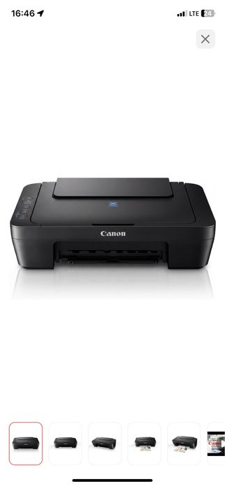 Принтер Canon Pixma e 414 черный