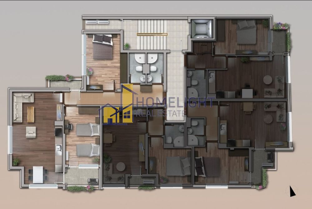 Продава се Тристаен апартамент в София, Хаджи Димитър - 119 кв.м за 2502 €/кв.м - Снимка #1