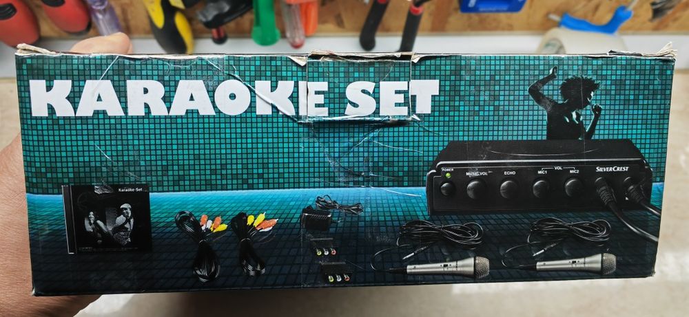 Vand set Karaoke Silvercrest.