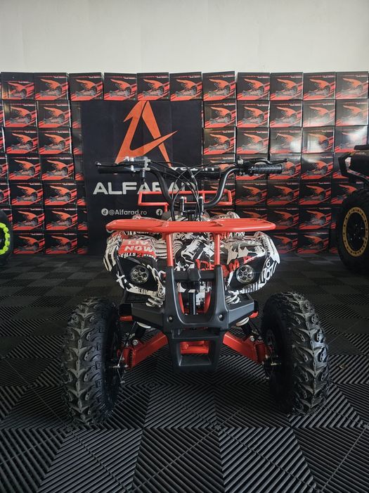 ATV Hummer pentru copii pe benzina de 49cc in 2 timpi, se poate limita viteza, Nou adus din Germania