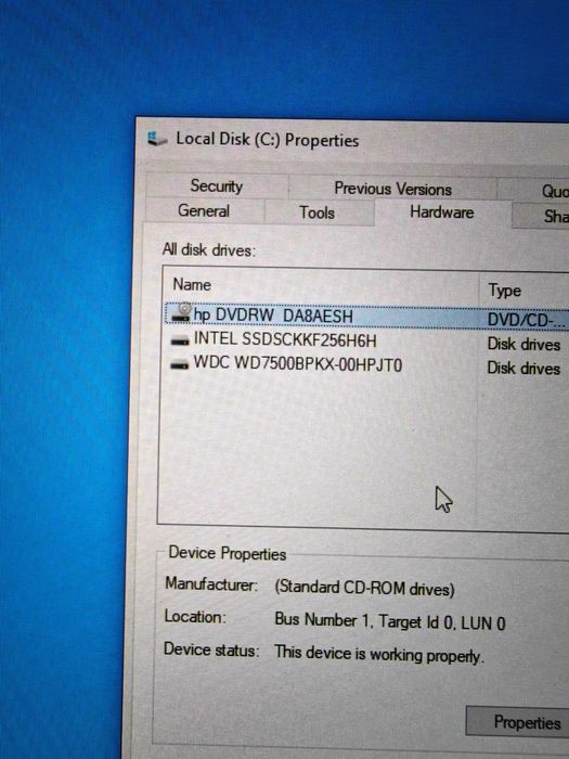 i7, 16GB RAM, 256GB SSD, 750GB HD, HP ProBook 17" 470 G4, i7 -7500U