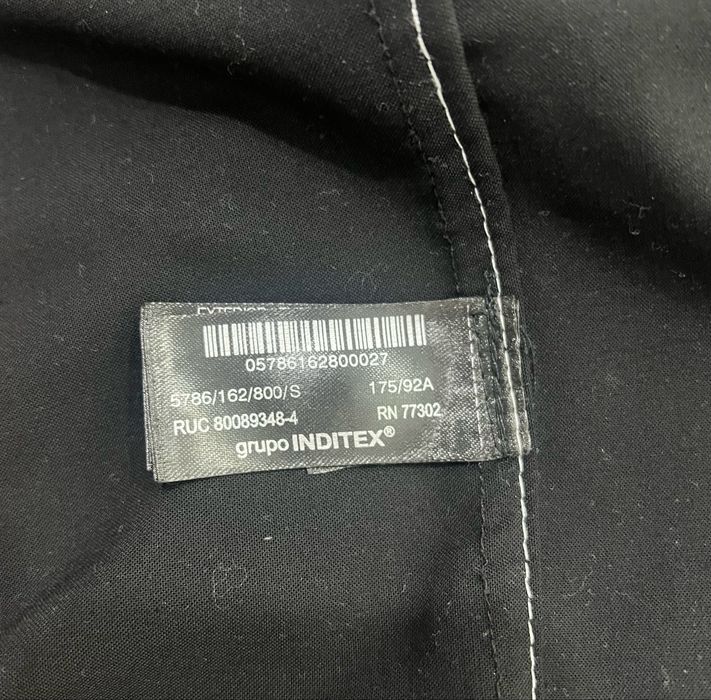 Рубашка Zara черная