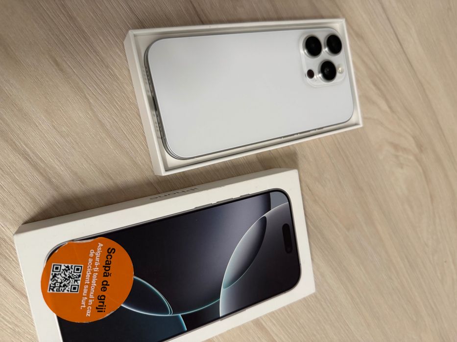 Iphone 16 Pro- Alb, 256 GB