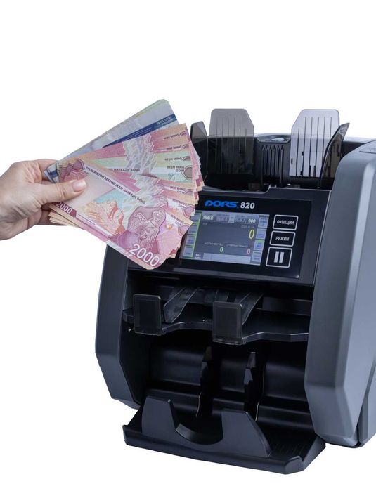 DORS 820 Пул санайдигон мошина; Счетчик денег мультивалютный