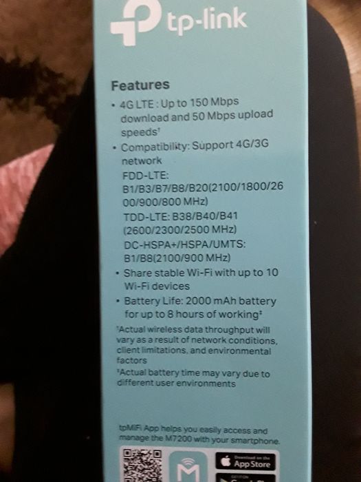 Router Wireless TP-Link 4G LTE Wifi nou