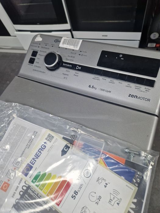 Пералня с горно зареждане Bauknecht 6,5 кг А+++