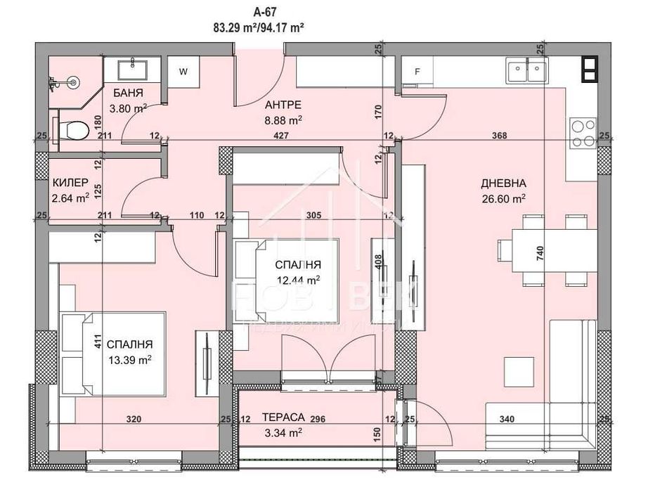 Тристаен апартамент , чист юг , гледка към Варненско езеро  !!!