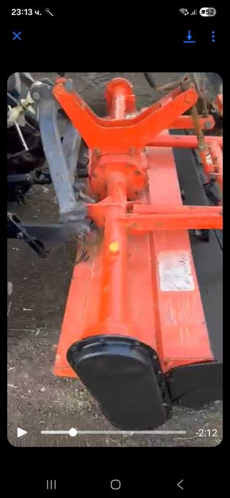 Фреза за малък трактор 1,65см,сменено масло и лагери