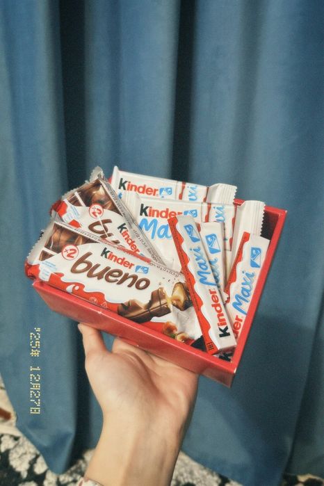 Kinder box подарок на новый год