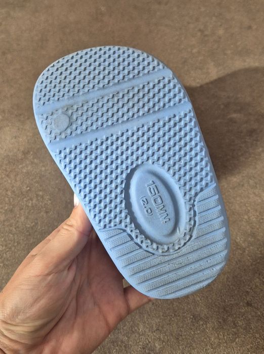 Papuci sanda slap ursulet albastru plaja casa gradina