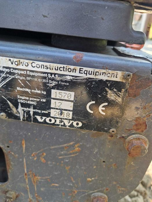 Miniexcavator volvo EC15D