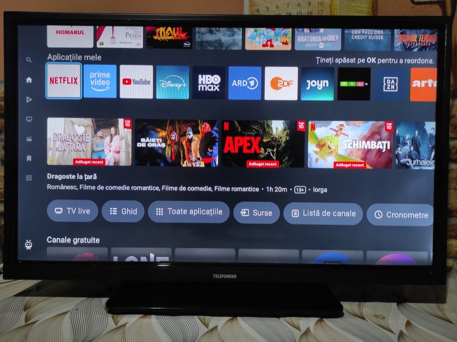 Smart tv Telefunken 60 cm