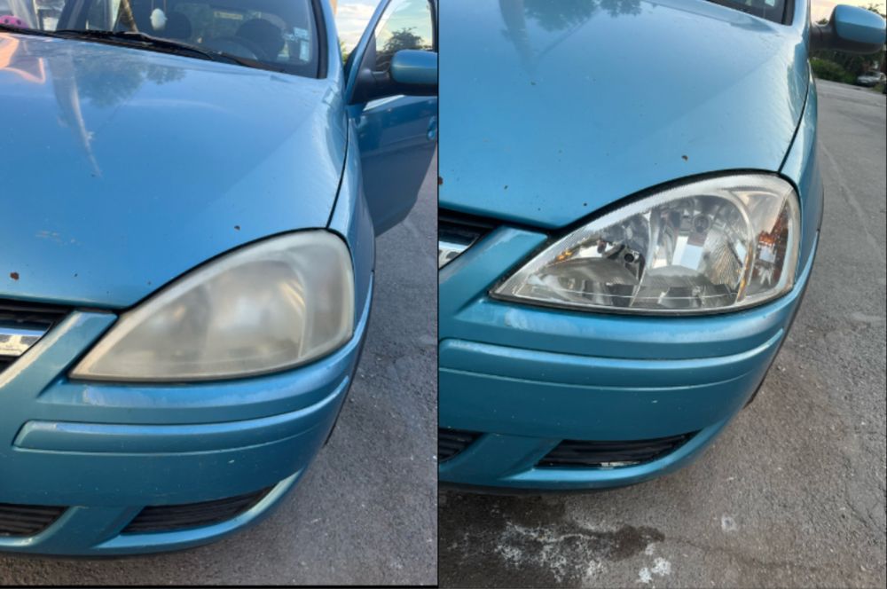 Полиране на фарове. Кв. Хаджи Димитър