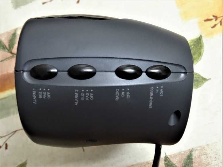 Radio cu ceas afisaj mare de 7cm Philips AJ3380 dual alarm (Germania)