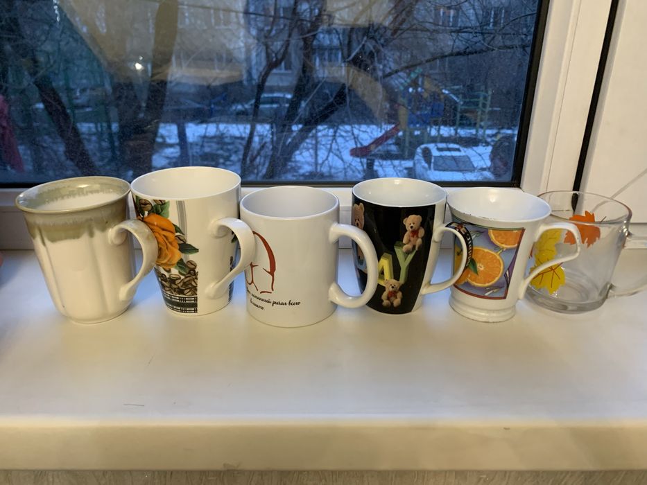 6 кружек в хорошем состоянии