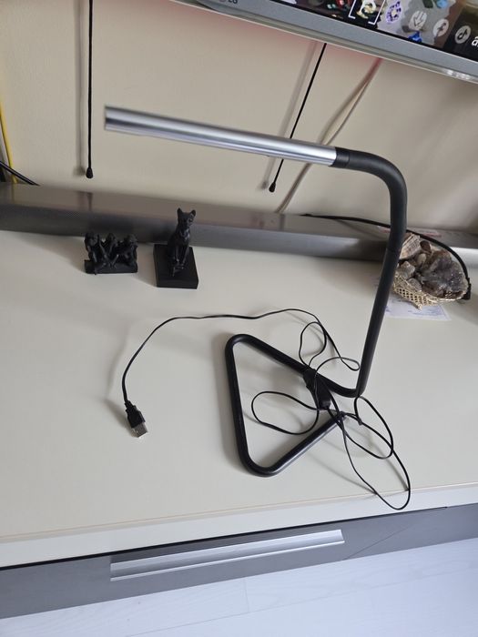 Veioza led  neagra birou camera