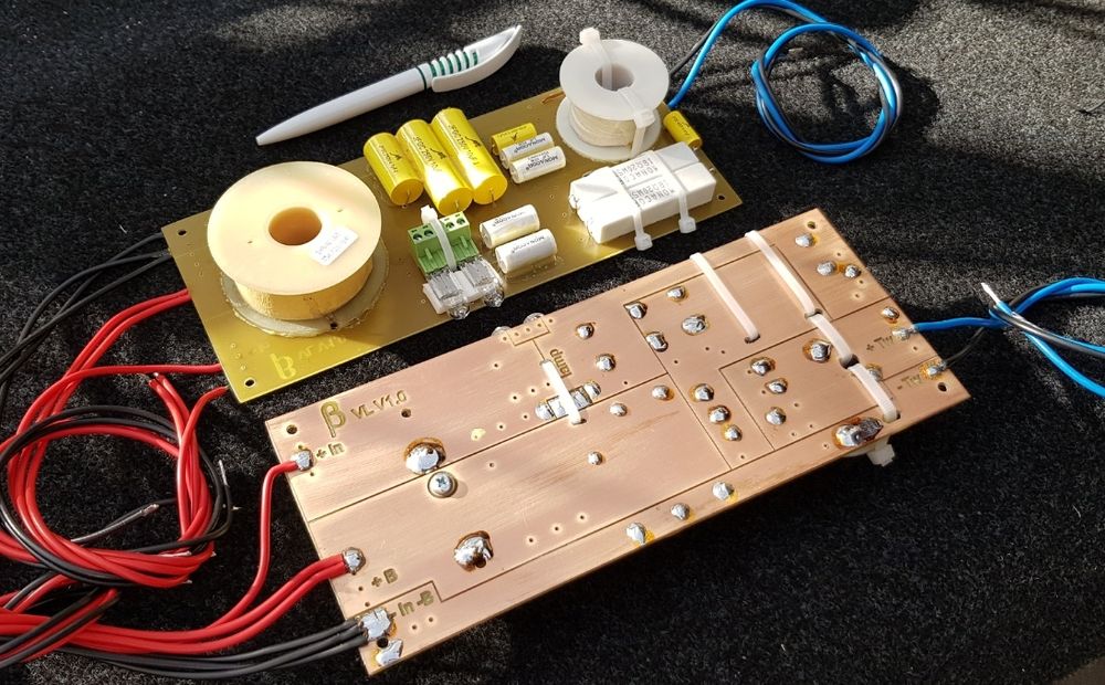 Filtru filtre audio crossover boxe Dynacord VL212 VL 212 top fx12 XA