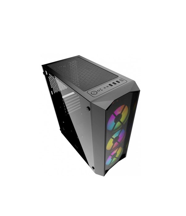 { Powercase +3xCooler RGB корпус для ПК