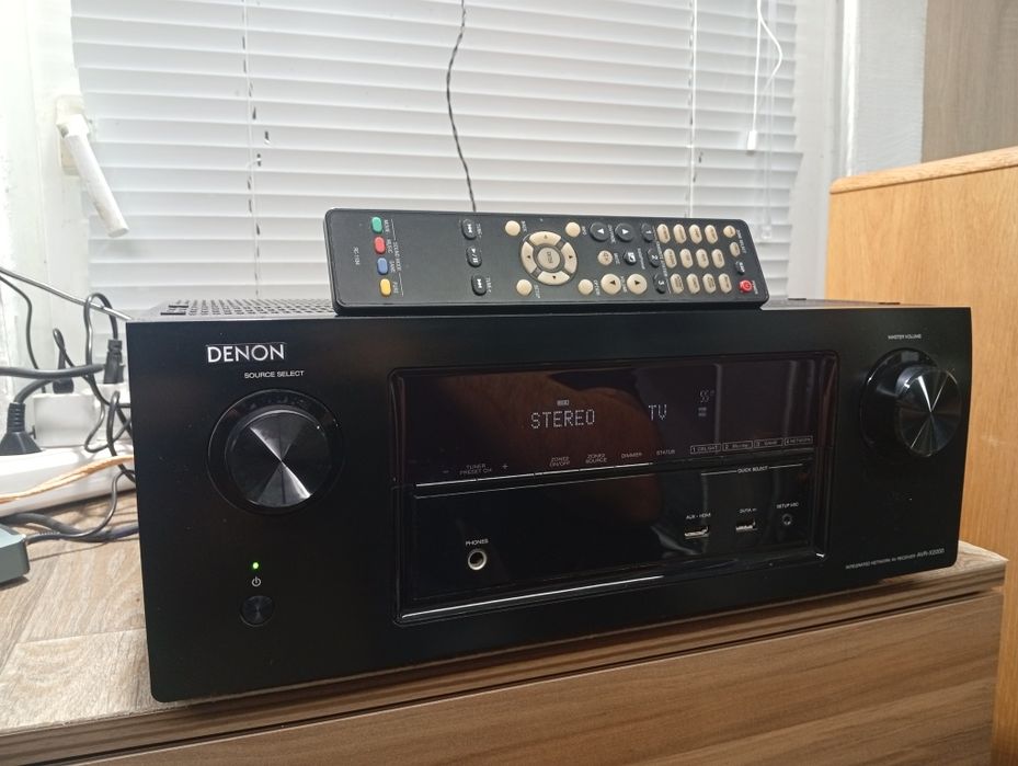 7.1 канален мрежов ресивър DENON AVR-X 2000 4K HDMI
