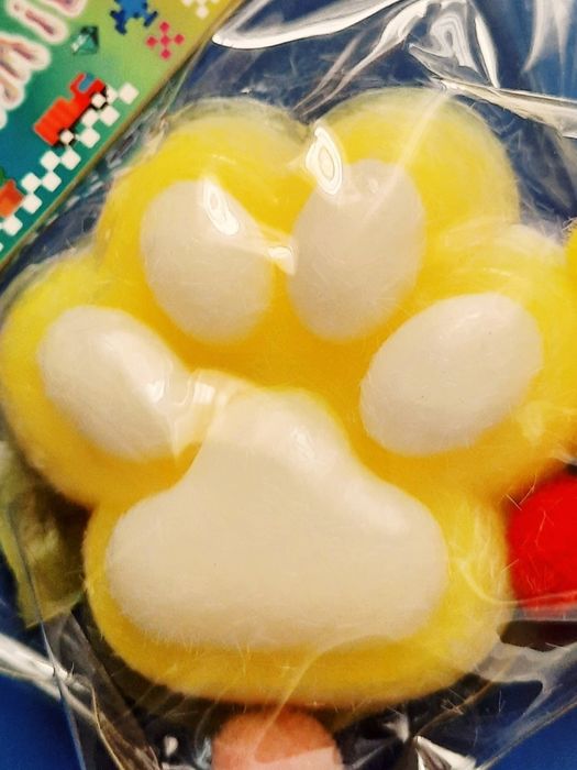 Bolalar va kattalar uchun skvish antistress, tapa lapka,mushuk panjasi