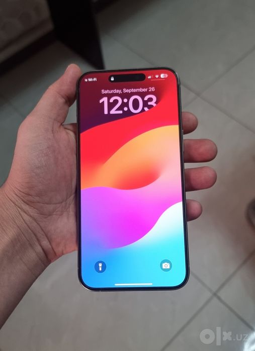 Iphone 15 Pro max 256GB yamks 100% USA