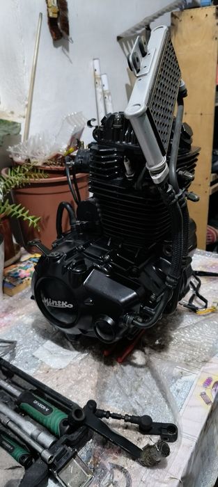 Двигатель Минск скремблер 250