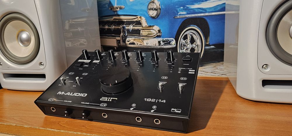 M-audio 192/14 interfata consola placa retea sunet