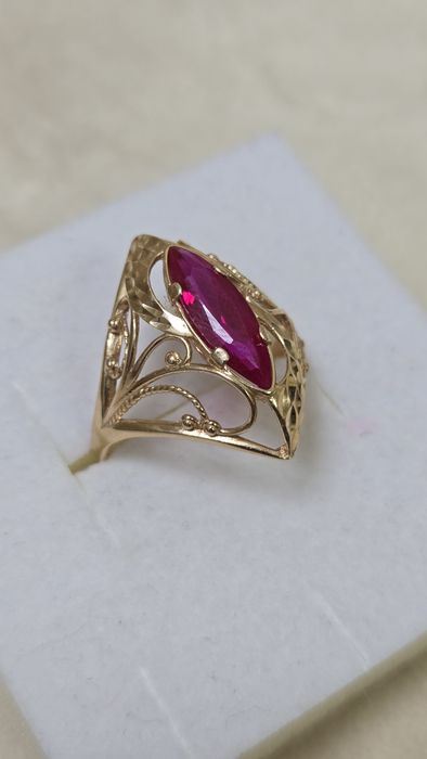 Кольцо золотое ЖанТаС ломбард Астана