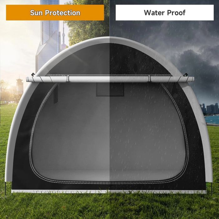 Cort portabil tip garaj pentru biciclete - Nou