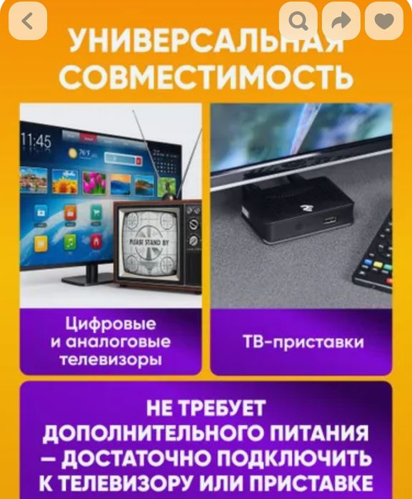 Комнатная антенна