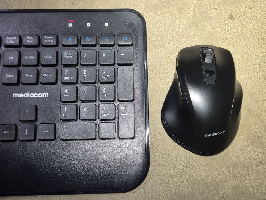 Kit tastatura + mouse wireless, multimedia