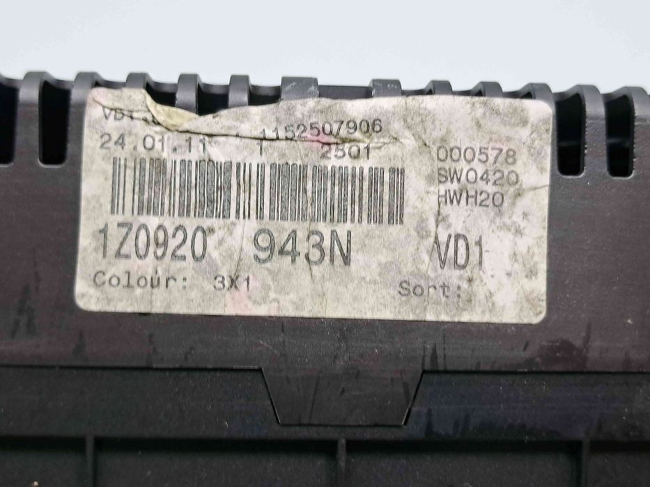 Ceas bord Skoda Octavia 2 Combi (1Z5) [Fabr 2004-2013] Facelift 1Z092