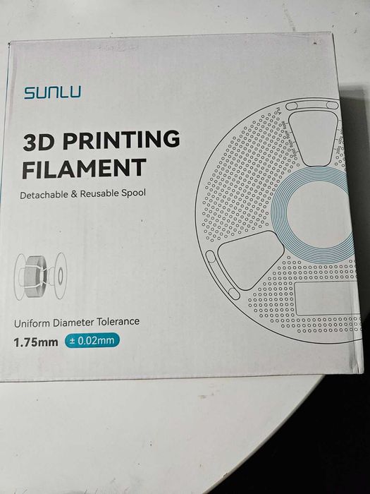 Висококачествен филамент (консуматив) за 3D принтер SUNLU