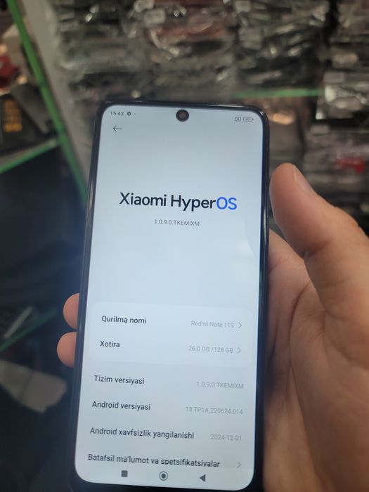 Redmi note 11s  sotiladi