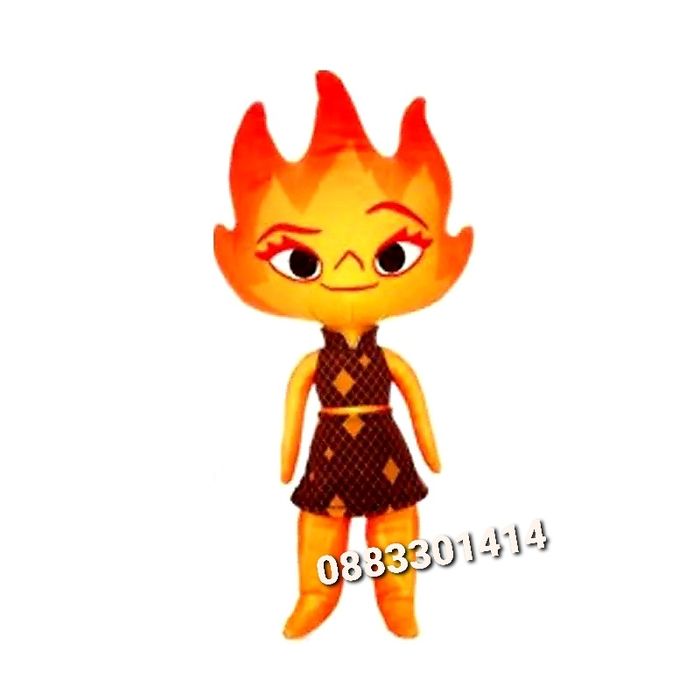 Elemental Стихии Плюшени играчки Ember Lumen Lake Ripple