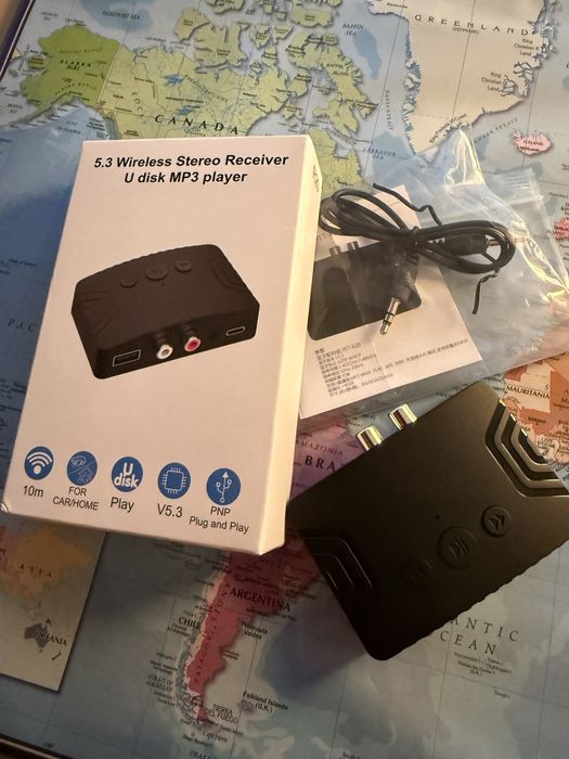 Receiver stereo wireless