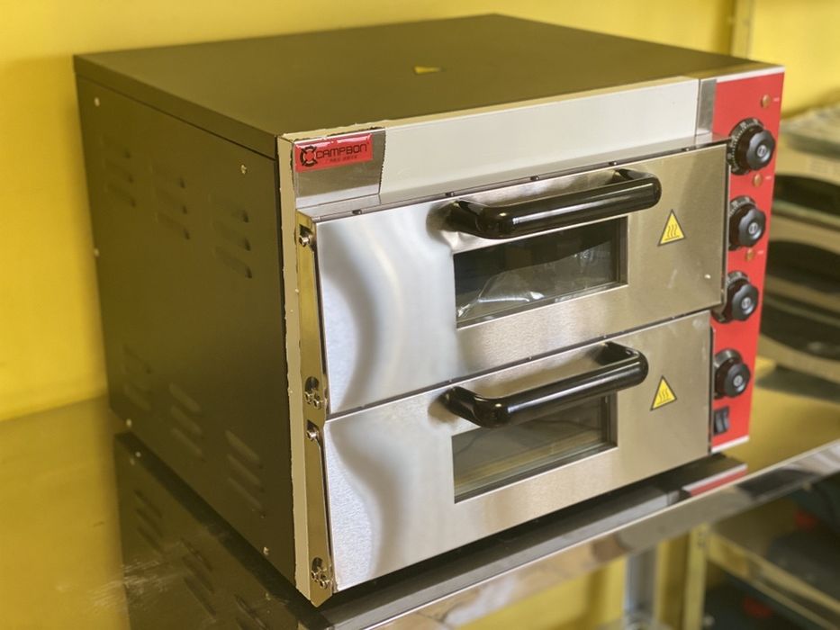 Печь для пиццы двухуровневая