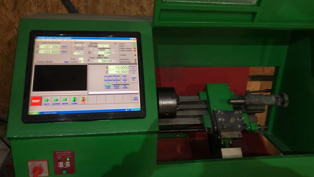 Strung CNC pentru fier si lemn