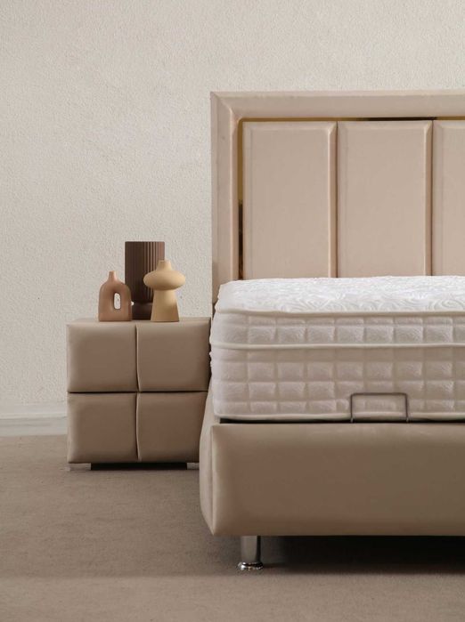 Легло с повдигащ механизъм Bergama Hello Home