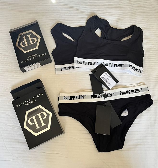 Нови Philipp Plein M, бюстие Armani XS/Tommy Hilfiger/Karl Lagerfeld S