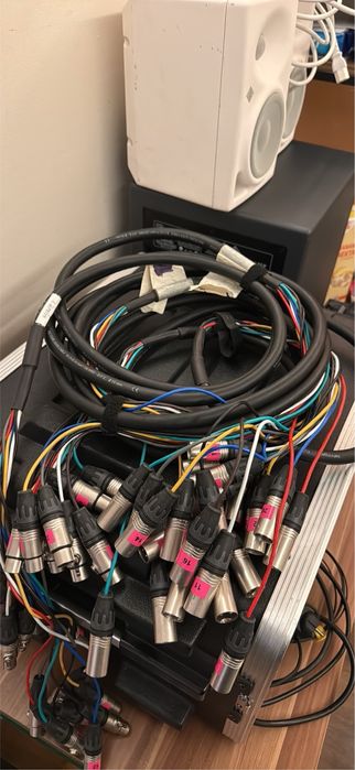 Lot 3 multicore Behringer 8 canale XLR