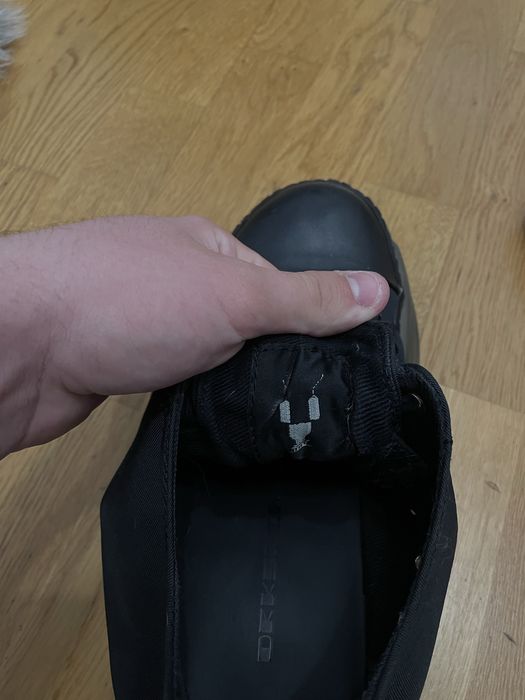 Rick Owens Abstract Low Clear Sole