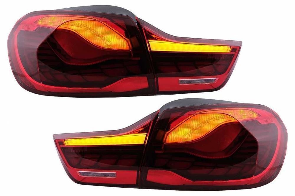 Stopuri OLED BMW Seria 4 F32 F33 F36 M4 F82 F83 (2013-03.2019) Rosu