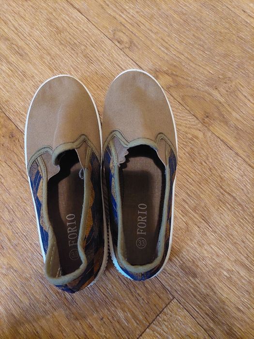 Детские мокасины